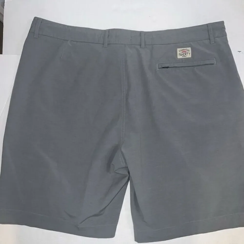 Faherty All Day‎ Shorts Mens Size 38 Gray Chino Casual